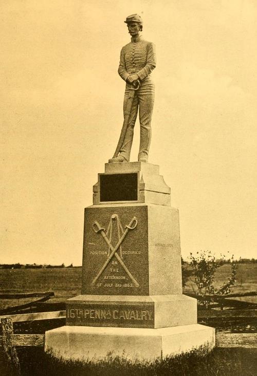 Monument 16th Pennsylvania Cavalry