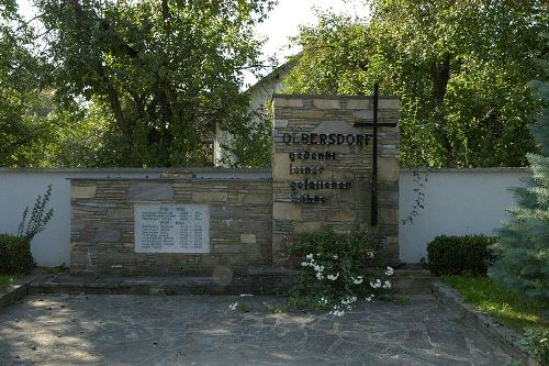 Oorlogsmonument Olbersdorf #1