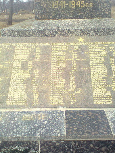 War Memorial Pochuyky #1