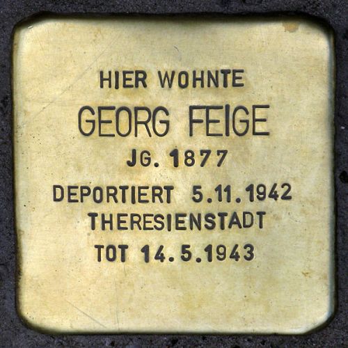 Stolpersteine Bundesratufer 12 #1