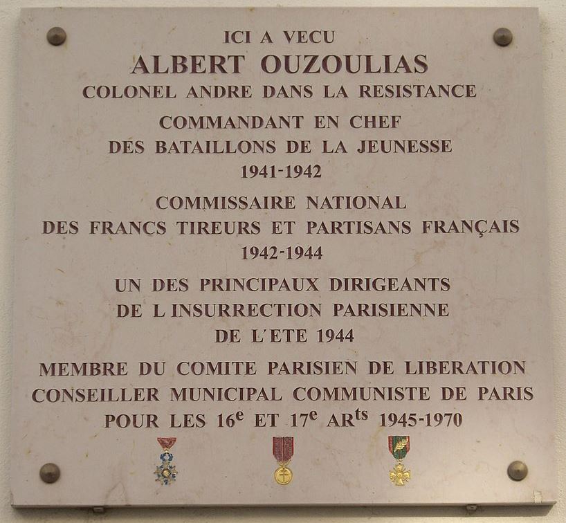 Memorial Albert Ouzoulias #1