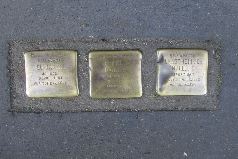 Stolpersteine Weyertal 57