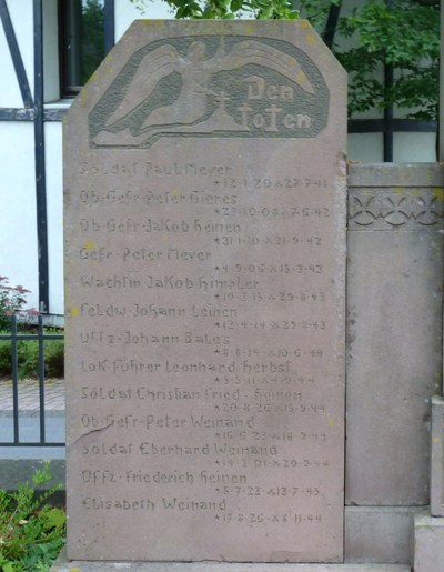 Oorlogsmonument Hersdorf #3