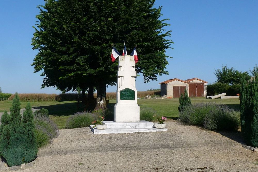 Monument Omgekomen Verzetsstrijders Valence #1