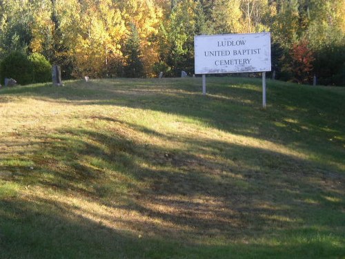 Oorlogsgraf van het Gemenebest Ludlow United Baptist Cemetery #1