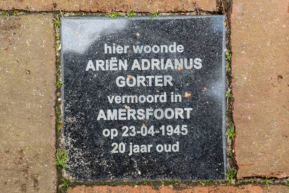 Memorial Stone Edisonstraat 65