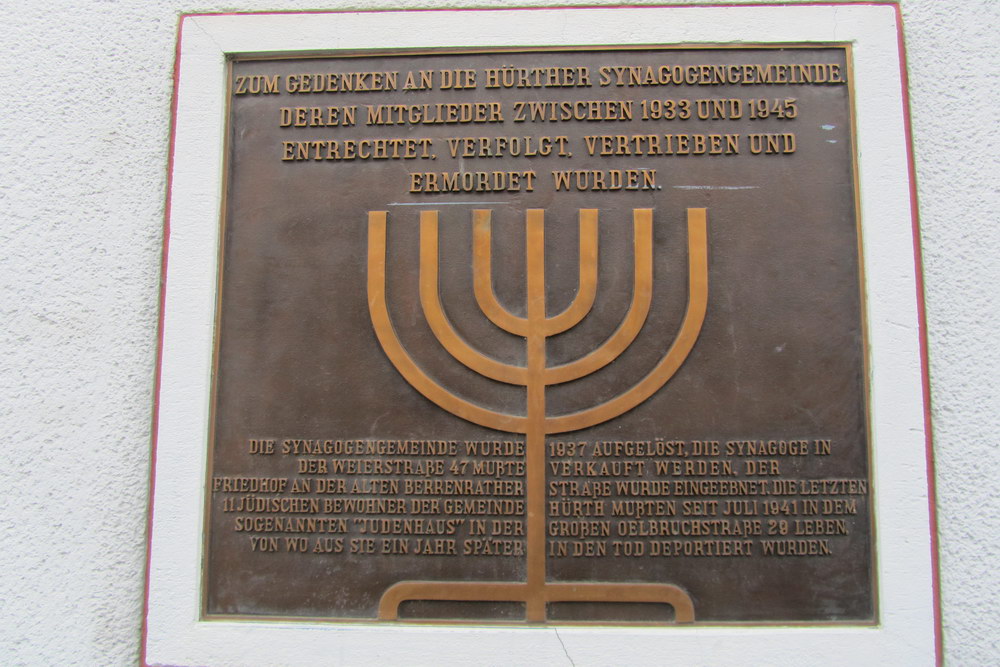 Jewish Memorial Alt-Hrth #1