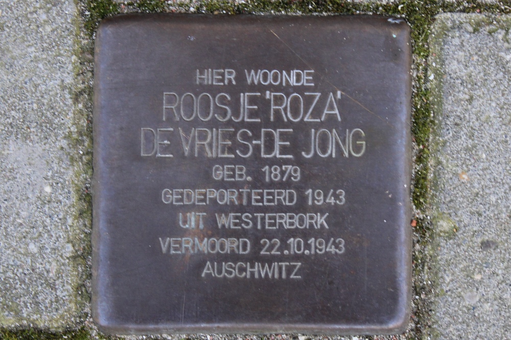 Stolperstein Stephensonstraat 64 #1