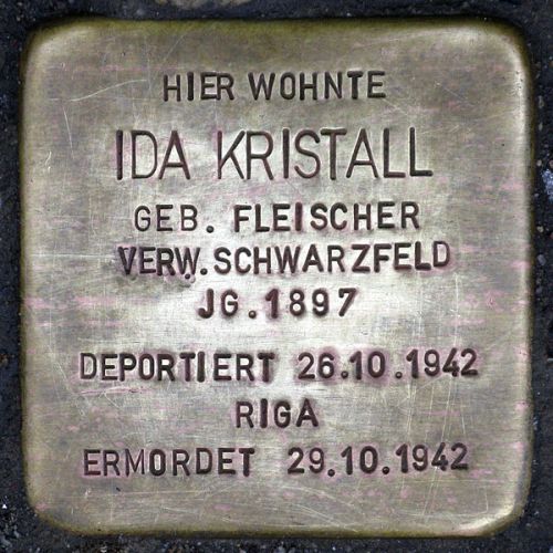 Stolperstein Kollwitzstrae 92 #1