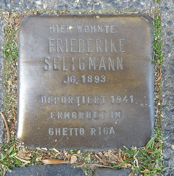 Stumbling Stones Frie-Vendt Straße 18 #2