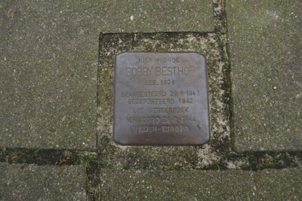 Stolperstein Emmastraat 191 #1