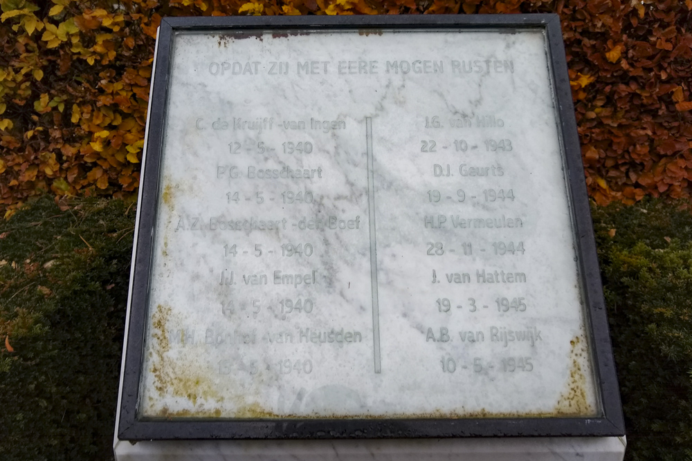 Monument Oorlogsslachtoffers Culemborg #2