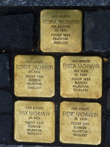 Stolpersteine Lichtentaler Straße 14 #1
