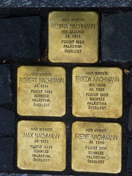 Stolpersteine Lichtentaler Strae 14