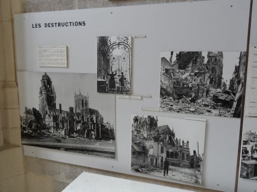 Exposition Bombardment glise Saint-Germain Argentan #3