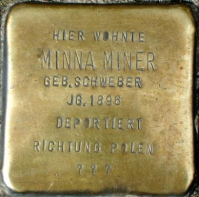 Stolpersteine Mittelstrae 1 #2