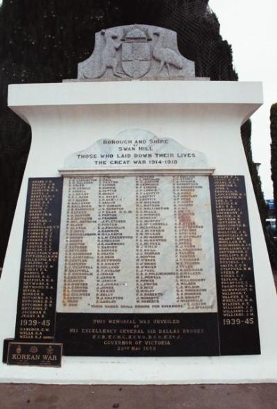 War Memorial Swan Hill #2