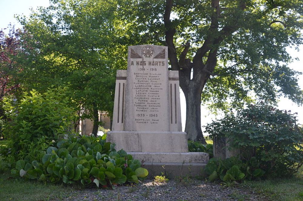 War Memorial Maumusson-Laguian