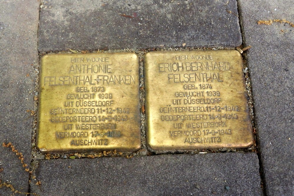 Stolpersteine Arnhemsestraatweg 10