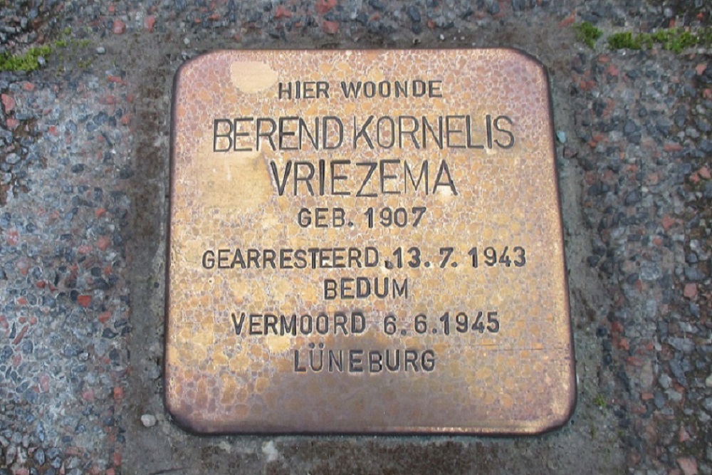 Stolperstein Noordwolderweg 50