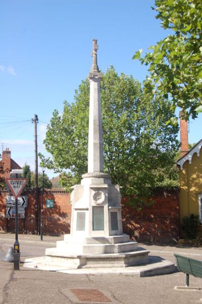 Oorlogsmonument Saffron Walden #1