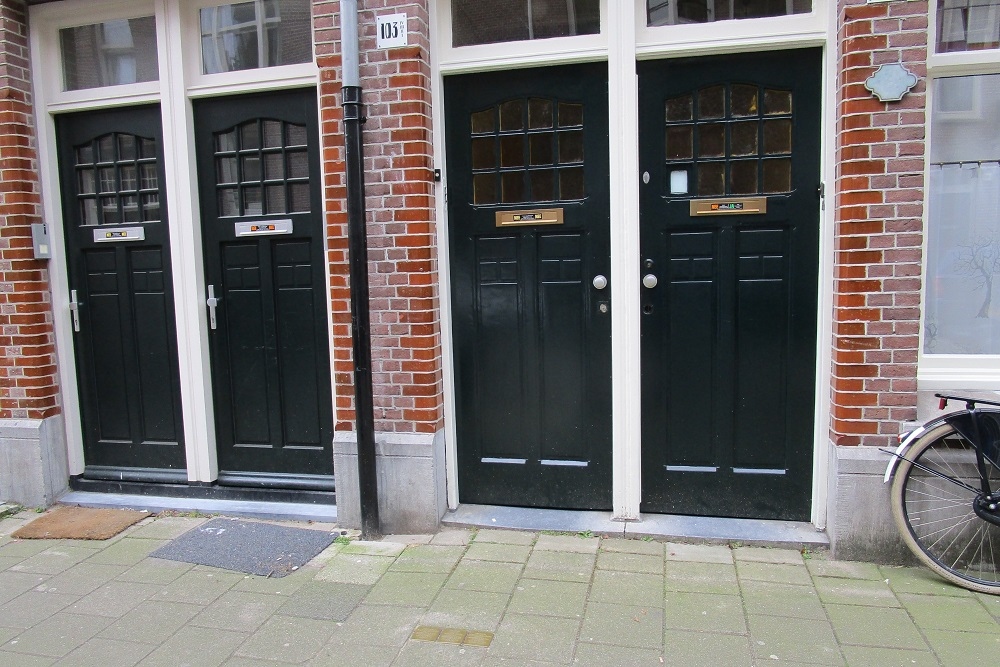 Stumbling Stones Pieter Aertszstraat 103 #5