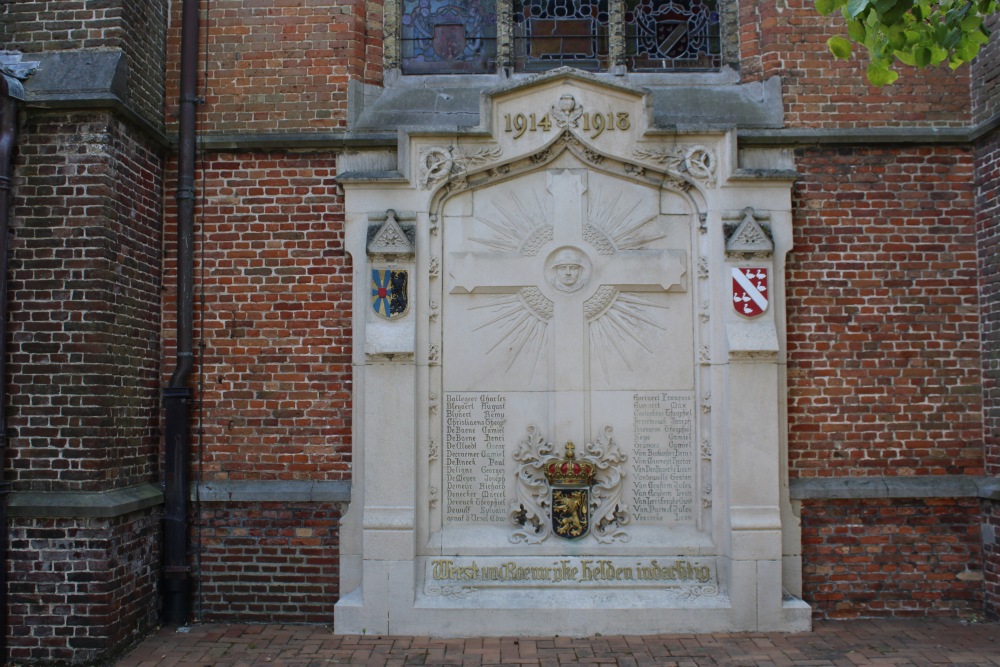 Oorlogsmonument Oostkamp	 #1