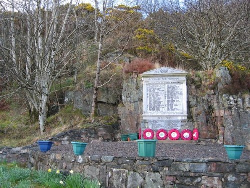 Oorlogsmonument Lochalsh #1