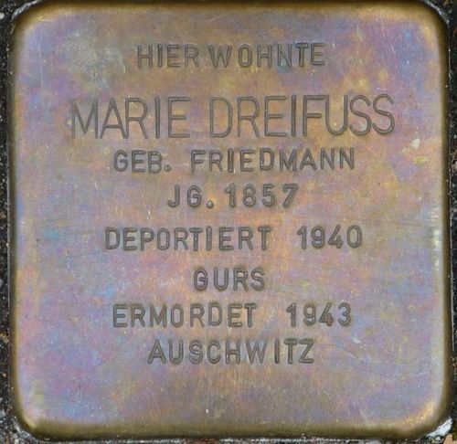 Stolperstein Murgtalstrae 2 #1