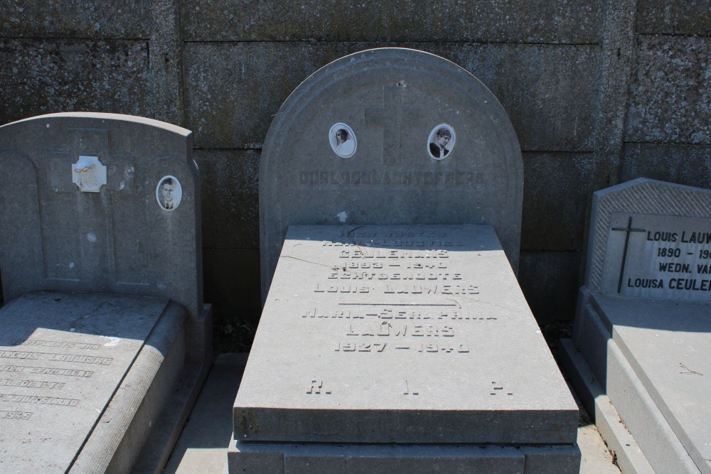 Belgische Oorlogsgraven Zemst-Laar #1