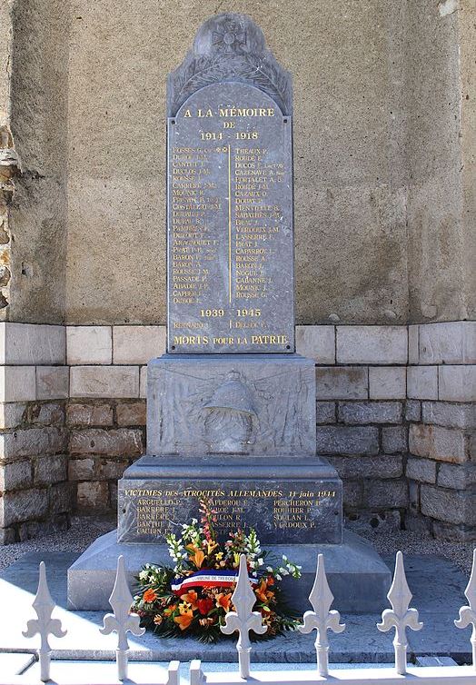 Oorlogsmonument Trébons #1