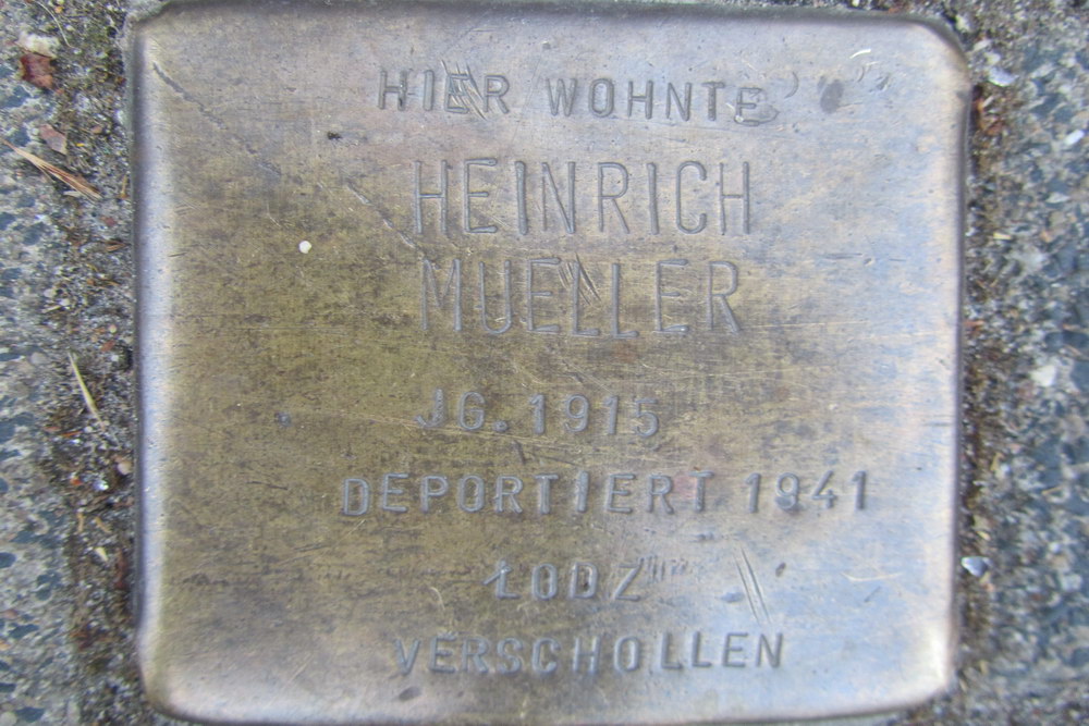 Stolperstein Am Weidenbach 4