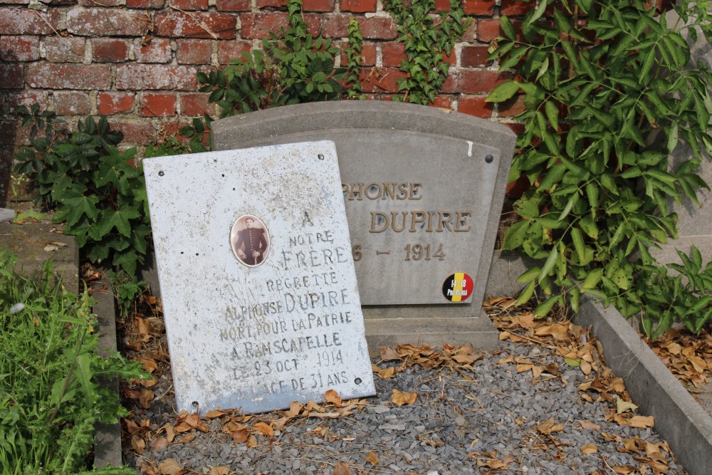 Belgian War Grave Lamain