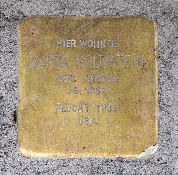 Stolpersteine Schlossgasse 93 #2