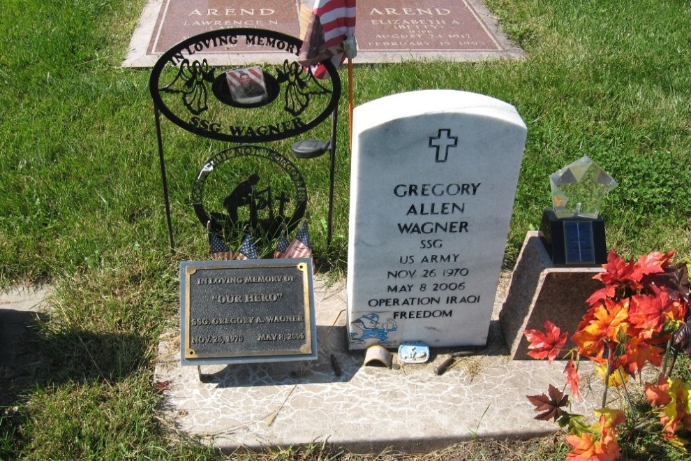 American War Grave Saint Marys Cemetery