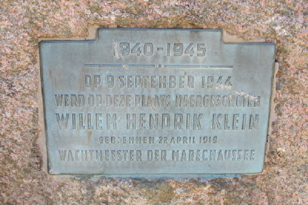 Monument Willem Hendrik Klein #5