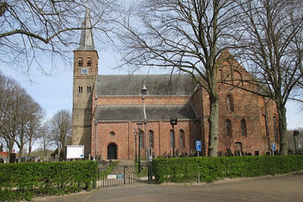 Oorlogsmonument Protestante Begraafplaats Bergum #2