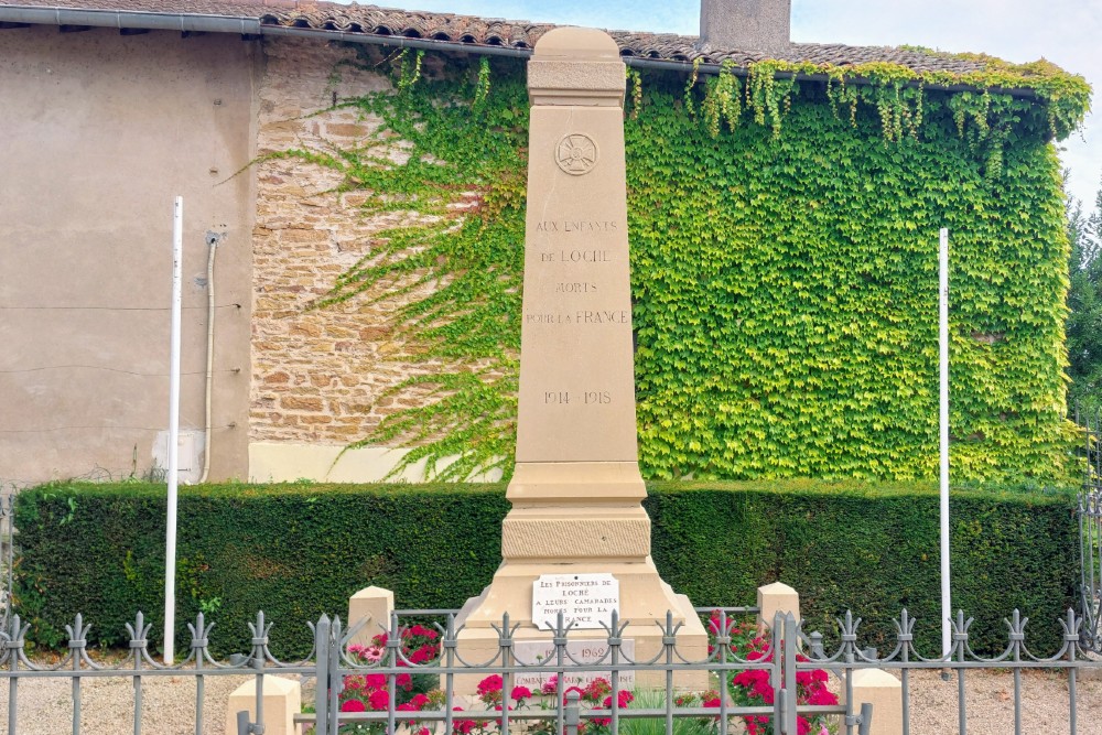War Memorial Loché #2
