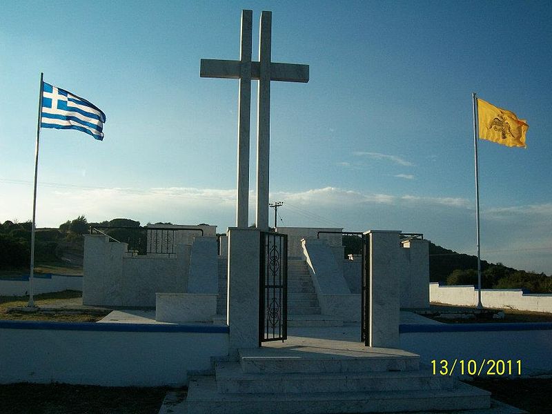 Monument Massamoord Ano Kerdyllia en Kato Kerdyllia