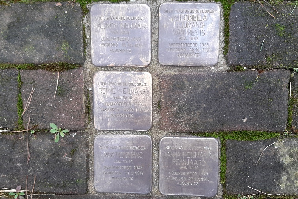 Stolpersteine Adervendreef 2