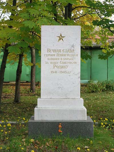 Sovjet Oorlogsgraven Begraafplaats Preobrazhenskoe #1
