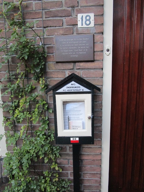 Memorial P.C. Hooftstraat 18 #2