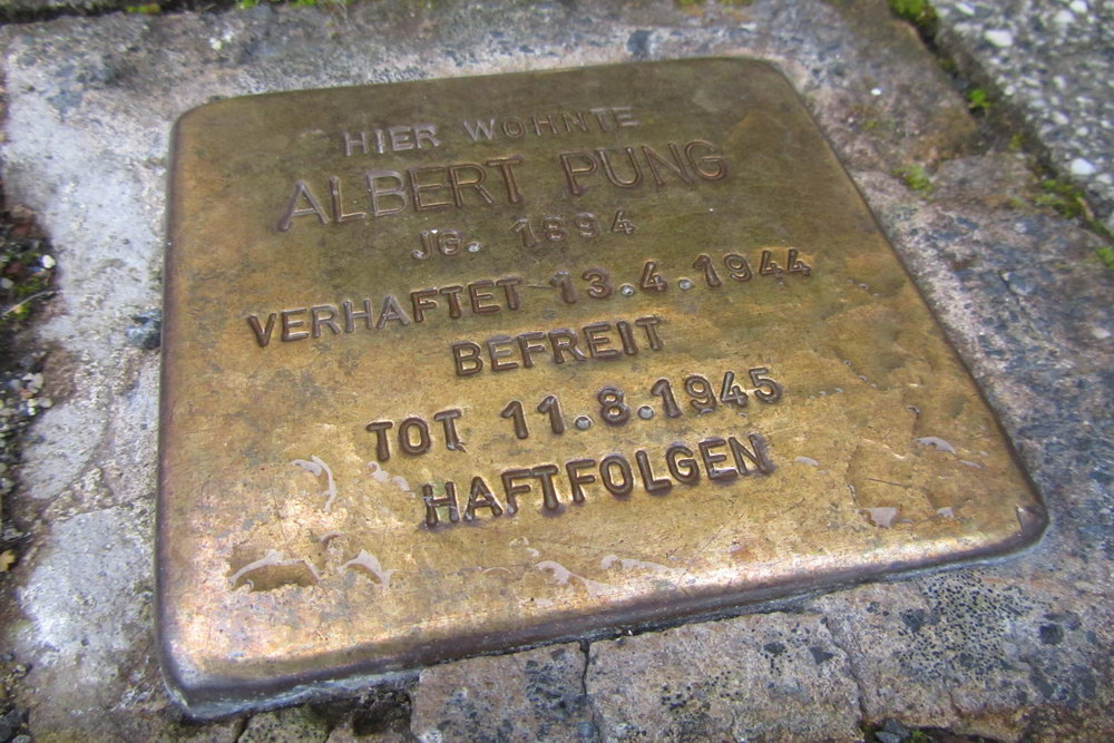 Stolperstein Weierstraße 17 #1