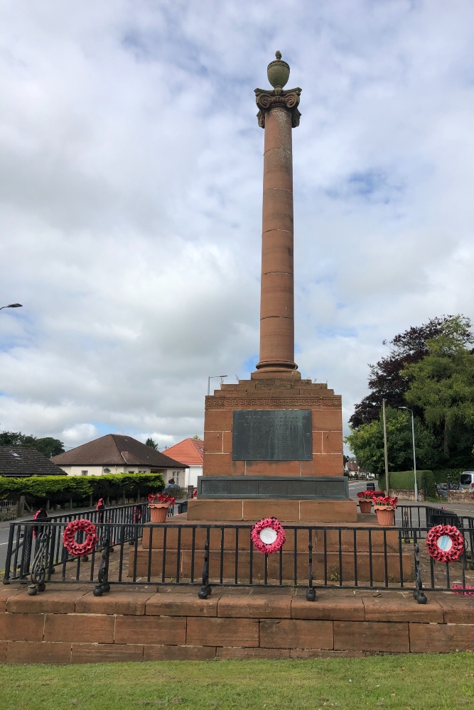 War Memorial Mauchline #3