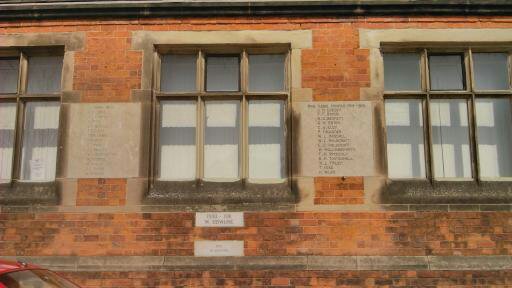 Oorlogsmonument Thomas Alleyne's High School