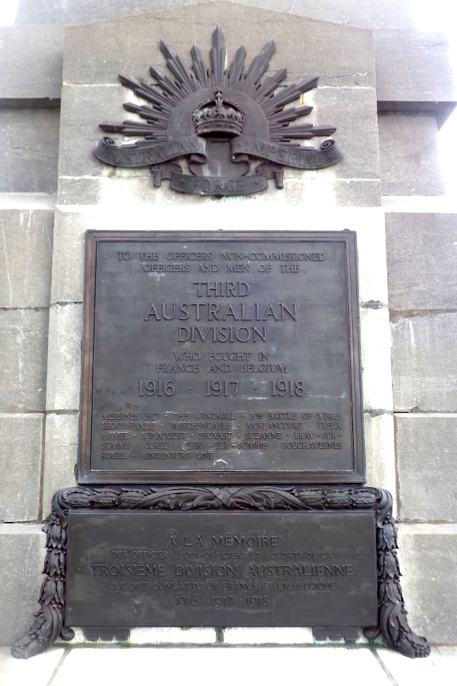 Third Australian Division Memorial #2
