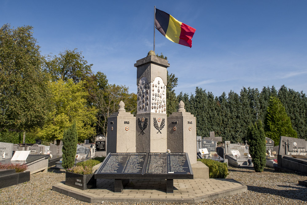 Oorlogsmonument Begraafplaats Mlen