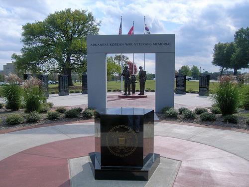 Monument Veteranen Koreaanse Oorlog Arkansas #1