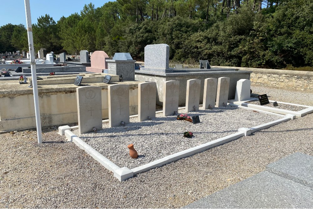 Franse oorlogsgraven Le Verdon-sur-Mer