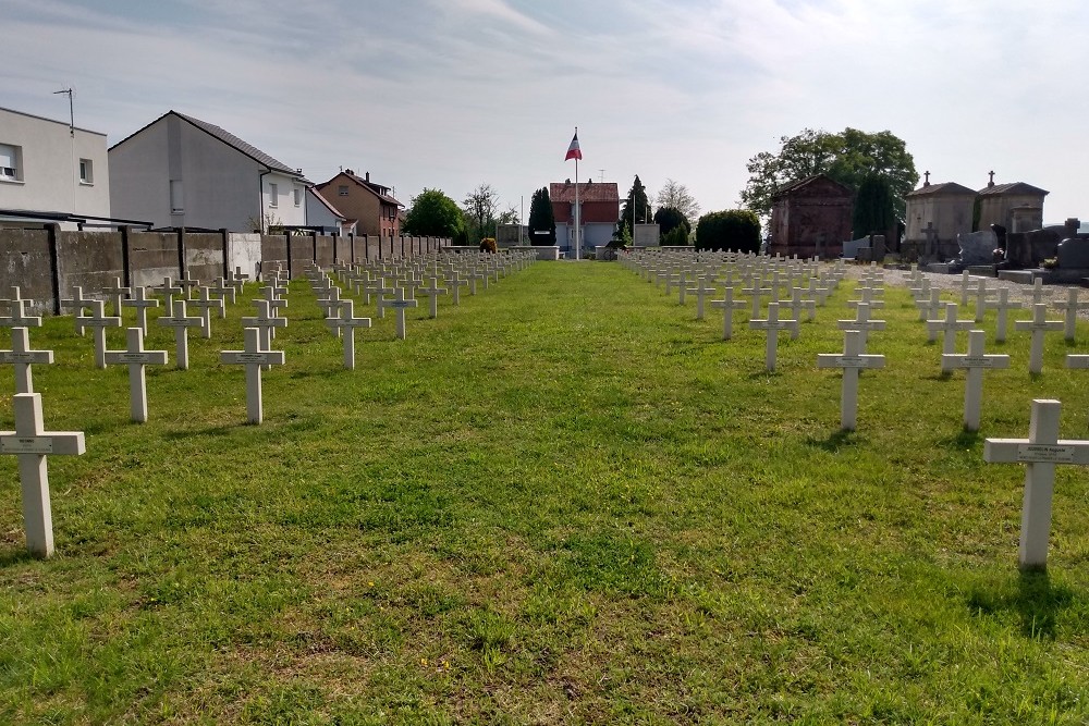 Franse Oorlogsgraven Begraafplaats Dannemarie